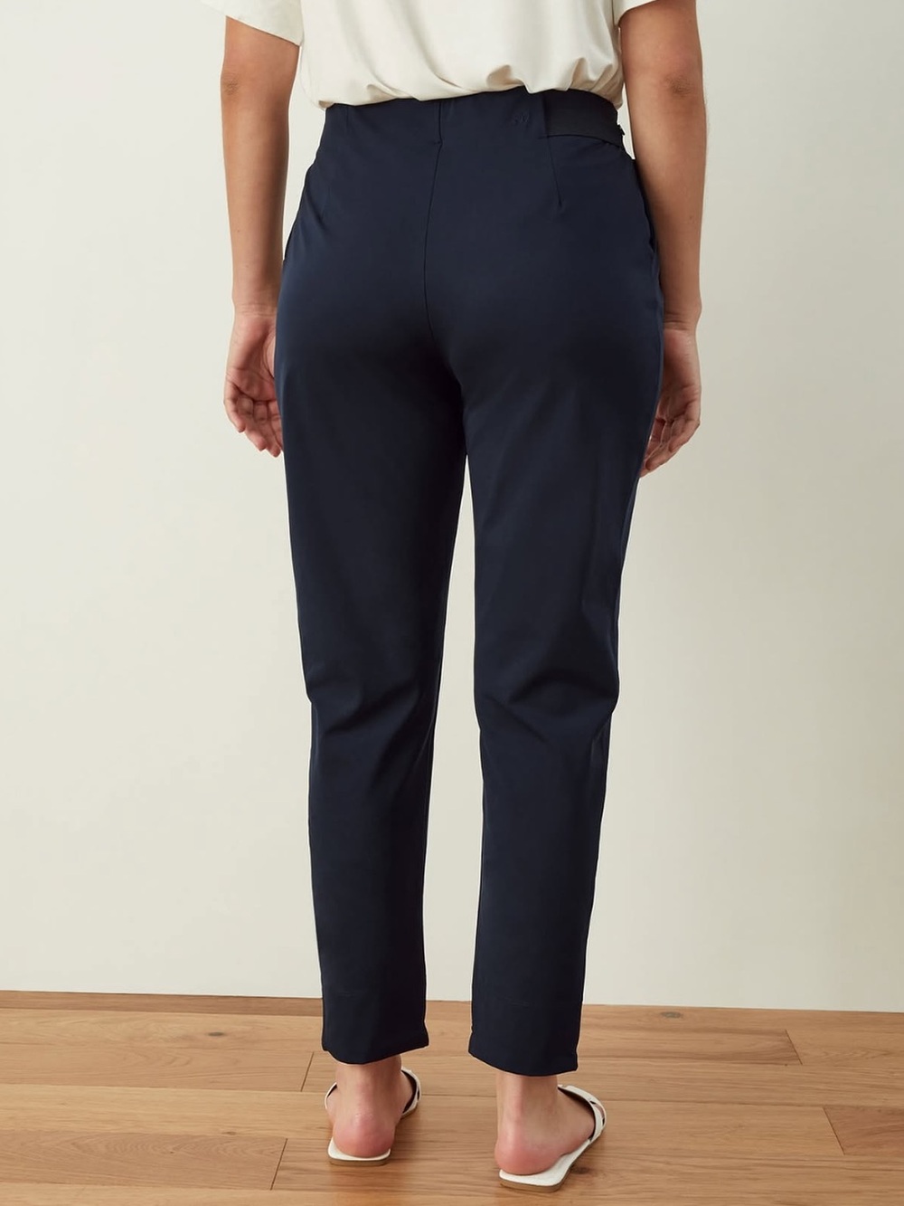 ADAY Turn It Up Pants Trousers in Navy Blue Women’s Size XS Designer